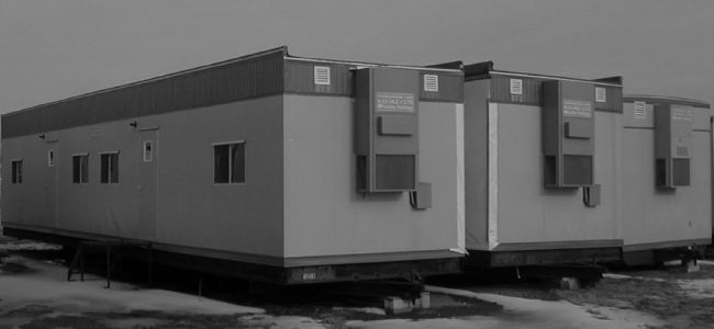 Anchorage construction trailers